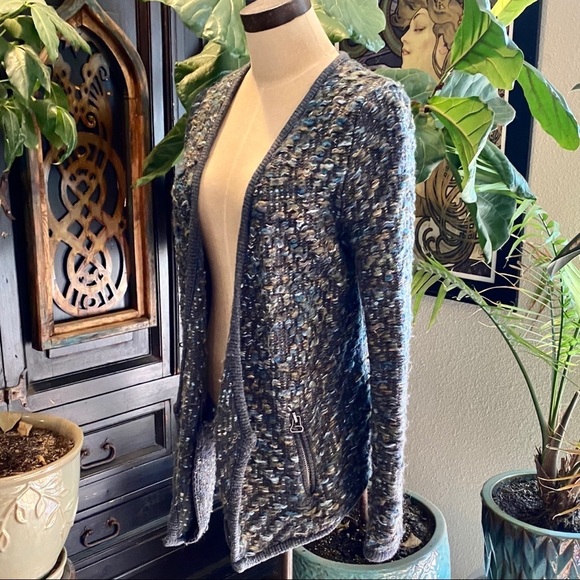 Anthropologie Moth Keavy Jacquard jacket cardigan - Picture 5 of 16